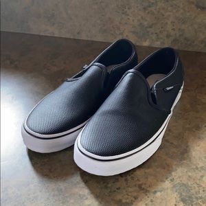 Black Vans Size 8.5